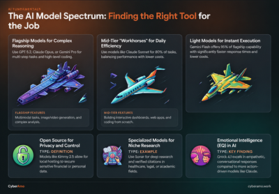 AI model selection overview