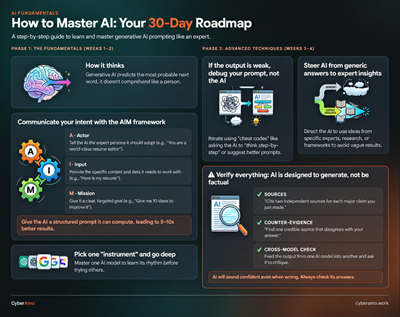 Mastering AI: A 30-Day Guide